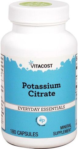 Vitacost Potassium Citrate - 99 mg - 180 Capsules in Saudi Arabia