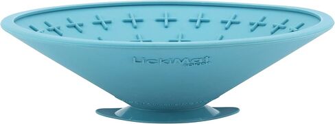 LickiMat Splash, Dog Slow Feeder Bowl Lick Mat, Boredom Anxiety Reducer, Sticks to Smooth Surface; Perfect for Food, Treats, Yogurt, or Peanut Butter. Fun Alternative to a Slow Feed Dog Bowl, Orange in Saudi Arabia