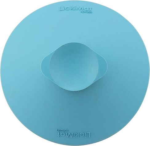 LickiMat Splash, Dog Slow Feeder Bowl Lick Mat, Boredom Anxiety Reducer, Sticks to Smooth Surface; Perfect for Food, Treats, Yogurt, or Peanut Butter. Fun Alternative to a Slow Feed Dog Bowl, Orange in Saudi Arabia