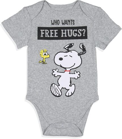 بيجامة نوم للأولاد من Peanuts Infant Boys Snoopy وWoodstock Sleeper مكونة من 3 قطع in Saudi Arabia