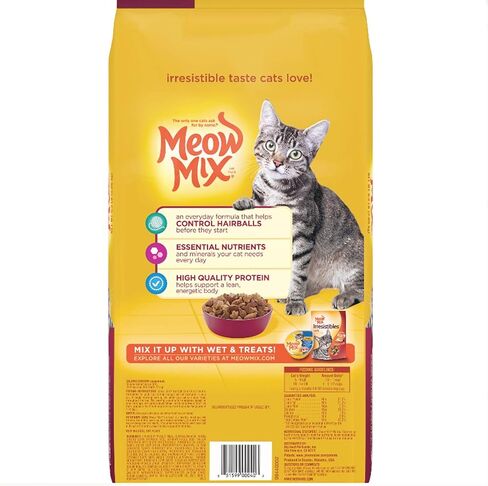 Meow Mix Hairball Control Dry Cat Food, 6.3 Pound Bag in Kuwait
