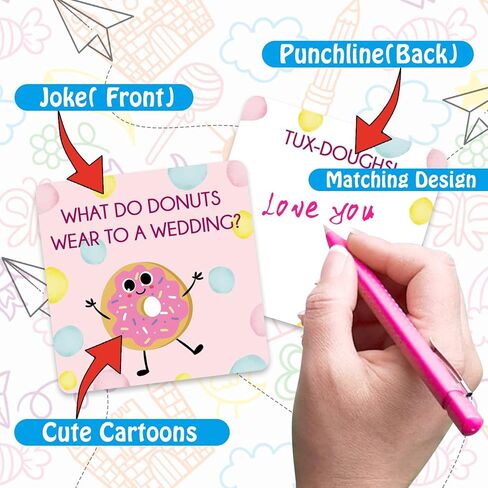 60 حزمة من ملاحظات صندوق الغداء للأطفال، بطاقات نكتة للأولاد والبنات، بطاقات ملاحظات ملهمة، ملاحظات تحفيزية لصندوق الغداء، العودة إلى اللوازم المدرسية in Kuwait