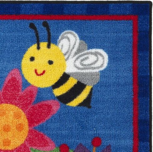 سجاد Flagship CE419-12W Cutie Bugs، سجادة لغرفة الأطفال في الفصول الدراسية، مستطيلة الشكل، مقاس 7.62 سم × 12.7 سم in Saudi Arabia