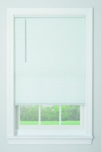Bali Blinds - 044294 187900 1" Vinyl Cordless Blind, 35" x 64", White in Kuwait