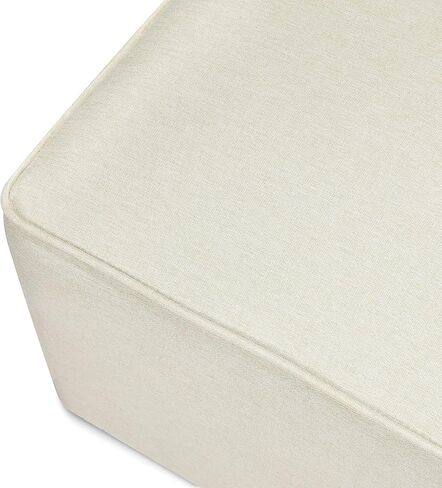 DaVinci Universal Gliding Ottoman in Frost Grey, GREENGUARD Gold & CertiPUR-US Certified in Saudi Arabia