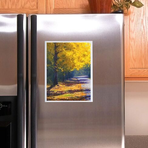 إطارات الصور المغناطيسية للثلاجة 8.5x11، 8 عبوات مغناطيس الثلاجة صورة إطار صورة صورة صورة صورة جيب، مثالية لعرض الإطارات، الأعمال الفنية والجداول الزمنية للأطفال in Kuwait