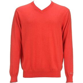 Greg Norman Collection Men's Luxury Cotton V-Neck Sweater