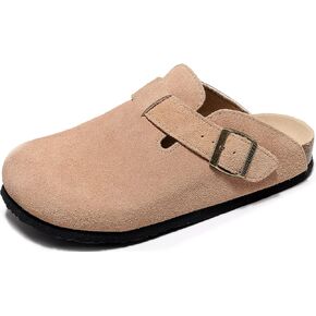 Clogs For Women, Womens Clogs And Mules House Slipers With Arch Support And Adjustable Buckle in Saudi Arabia
