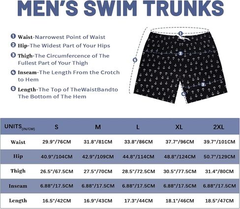 FEIXIANG Mens Quick Dry Swim Trunk with Breathable Mesh Lining Beach Shorts with Pockets in Kuwait
