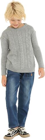 Mud Kingdom Little Boy Sweater Turtleneck Pullover in Saudi Arabia