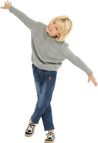 Mud Kingdom Little Boy Sweater Turtleneck Pullover in Saudi Arabia