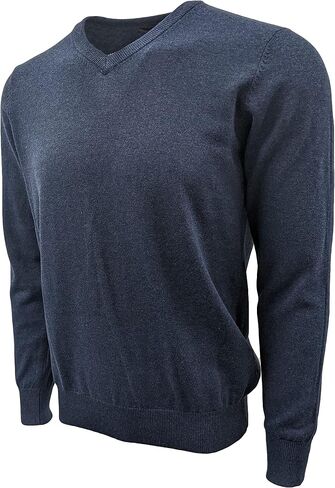 Greg Norman Collection Men's Luxury Cotton V-Neck Sweater in Kuwait