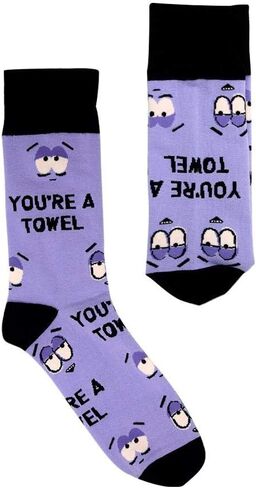 ساوث بارك توليز أنت جوارب منشفة - رائعة للإهداء - مقاس واحد يناسب الجميع in Kuwait