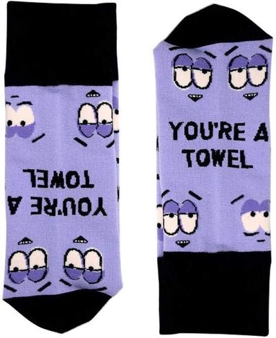 ساوث بارك توليز أنت جوارب منشفة - رائعة للإهداء - مقاس واحد يناسب الجميع in Kuwait