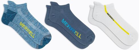 جوارب مبطنة خفيفة الوزن معاد تدويرها للرجال والنساء من Merrell - عبوة من 3 أزواج - دعم قوس المشي لمسافات طويلة in Saudi Arabia