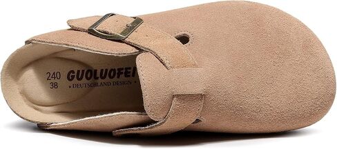 Clogs For Women, Womens Clogs And Mules House Slipers With Arch Support And Adjustable Buckle in Saudi Arabia