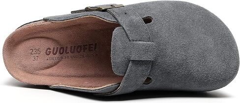 Clogs For Women, Womens Clogs And Mules House Slipers With Arch Support And Adjustable Buckle in Kuwait