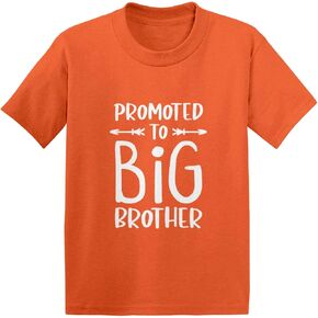 تمت ترقيته إلى Big Brother - تي شيرت جيرسي قطني للرضع/الأطفال الصغار من New Bro in Kuwait