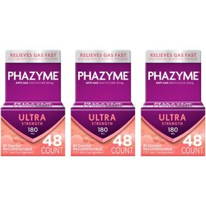 Phazyme Ultra Strength 180 mg Anti-Gas Softgels 48 Count (Pack of 2) in Kuwait