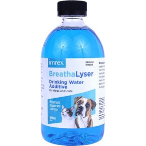 BREATHALYSER imrex Pet Breath Freshener and Dental Care Water Additive for Dogs and Cats | 500 ml in Saudi Arabia