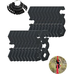 NACETURE Aluminum Alloy Rope Tensioner Tent Guyline Cord Adjuster for Camping, Hiking, Backpacking in Kuwait