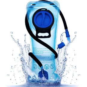 Mothybot 3L 2L 1.5L Hydration Bladder, Upgraded Leak Proof 50OZ/ 70OZ/ 100OZ 3 Liter Water Reservoir for Most Hydration Pack Replacement with Quick Release Insulated Tube & Auto Shut-Off Valve Outdoor in Saudi Arabia