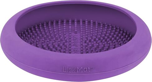 Lickimat UFO Pet Feeder, Dog Dish, Suction Cups, Wet Food in Saudi Arabia