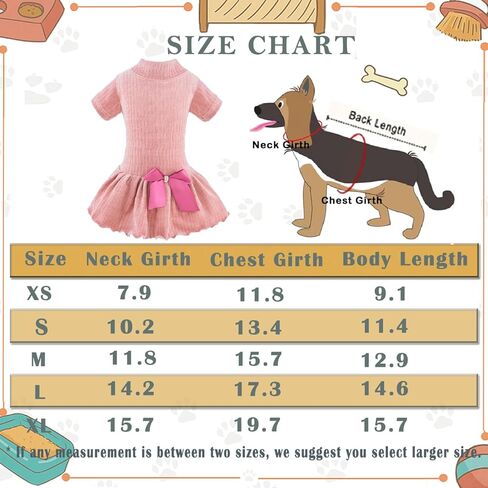 فستان لطيف للكلاب، تنورة توتو مع ربطة عنق جميلة للفتيات الصغيرات المتوسطة والكلاب في أعياد الميلاد وحفلات الزفاف وحفلات أعياد الميلاد (أرجواني، XS) in Kuwait