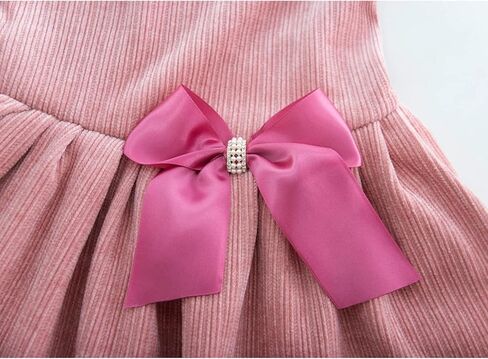 فستان لطيف للكلاب، تنورة توتو مع ربطة عنق جميلة للفتيات الصغيرات المتوسطة والكلاب في أعياد الميلاد وحفلات الزفاف وحفلات أعياد الميلاد (أرجواني، XS) in Kuwait