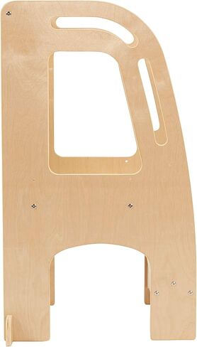 ECR4Kids Chef's Helper Kitchen Tower, Step Stool, White Wash in Saudi Arabia