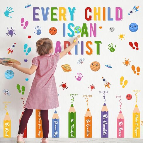 Leinuosen Reading Will Take Wall Decals for Classroom Kids,Inspirational | Motivational,Positive Saying,Vinyl,Peel and Stick,5 sheets,for Nursery,Bedroom,Playroom,Living Room in Saudi Arabia