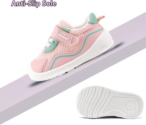 Baby Shoes Boys Girls Toddler Sneakers Lightweight Non Slip Infant First Walking Shoes Trainers 6 12 18 24 Months in Saudi Arabia