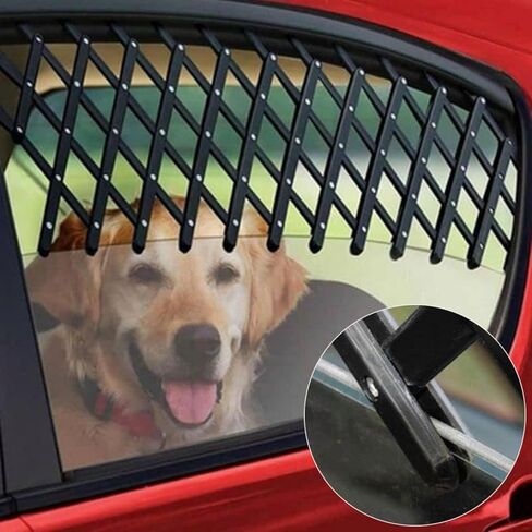 بوابة نافذة للحيوانات الاليفة قابلة للتمديد لحماية نافذة السيارة، شبكة امان شبكية تلسكوبية، لحماية الحيوانات الاليفة في السيارة، مناسبة للسيارات الصغيرة والشاحنات in Kuwait