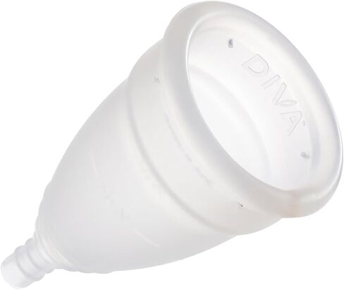 كوب ديفا، غسول ديفا، مجموعة شيكر ديفا - كوب سيليكون طبي للعناية بالدورة الشهرية - غسول كوب الدورة الشهرية - شاكر للتنظيف أثناء التنقل - نموذج الكوب 1 (للتدفق المتوسط ​​إلى الثقيل) in Kuwait