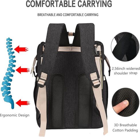Baby Diaper Bag Backpack with Changing Station | Baby Registry Search Shower Gifts, Baby Bags for Boy Girl, New Mom Gifts for Women, Large Capacity, USB Port, Green in Saudi Arabia