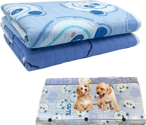 بطانات قفص خنزير غينيا من WEWAYKGJ، 4 قطع من سجادات فراش الأرانب، وسادات تبول مضادة للماء للحيوانات الأليفة الصغيرة، ناعمة غير قابلة للانزلاق وقابلة للغسل لجرو القطط شينشيلا (15.6 × 23.5 بوصة) in Kuwait