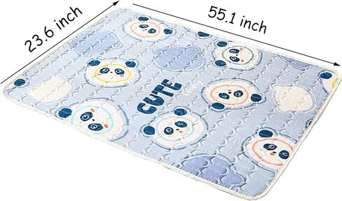 بطانات قفص خنزير غينيا من WEWAYKGJ، 4 قطع من سجادات فراش الأرانب، وسادات تبول مضادة للماء للحيوانات الأليفة الصغيرة، ناعمة غير قابلة للانزلاق وقابلة للغسل لجرو القطط شينشيلا (15.6 × 23.5 بوصة) in Kuwait