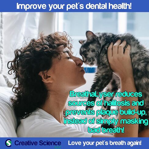 BREATHALYSER imrex Pet Breath Freshener and Dental Care Water Additive for Dogs and Cats | 500 ml in Saudi Arabia