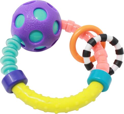 Sassy My First Bend & Flex Rattle Set - 2 Piece - for Ages 0+ Months in Saudi Arabia