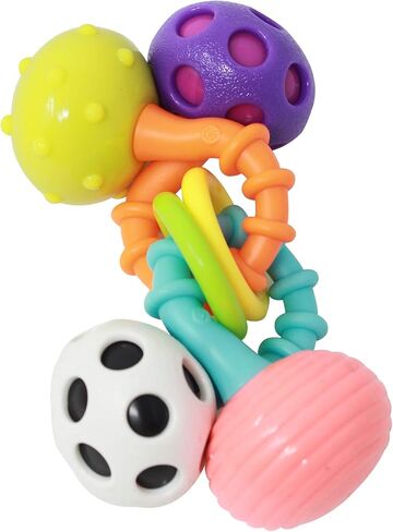 Sassy My First Bend & Flex Rattle Set - 2 Piece - for Ages 0+ Months in Saudi Arabia