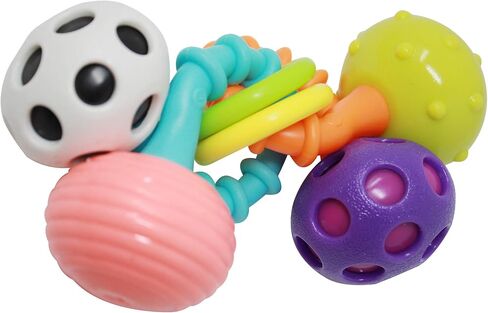 Sassy My First Bend & Flex Rattle Set - 2 Piece - for Ages 0+ Months in Saudi Arabia