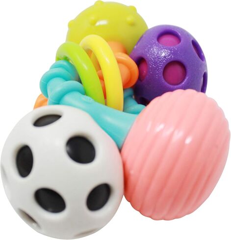 Sassy My First Bend & Flex Rattle Set - 2 Piece - for Ages 0+ Months in Saudi Arabia