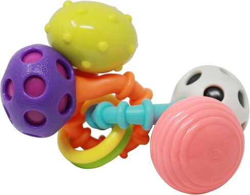 Sassy My First Bend & Flex Rattle Set - 2 Piece - for Ages 0+ Months in Saudi Arabia