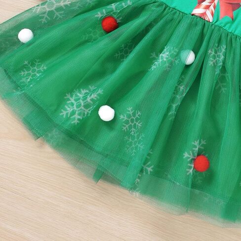 HINTINA Toddler Baby Girls Christmas Outfits Santa Claus Clothes Set in Saudi Arabia