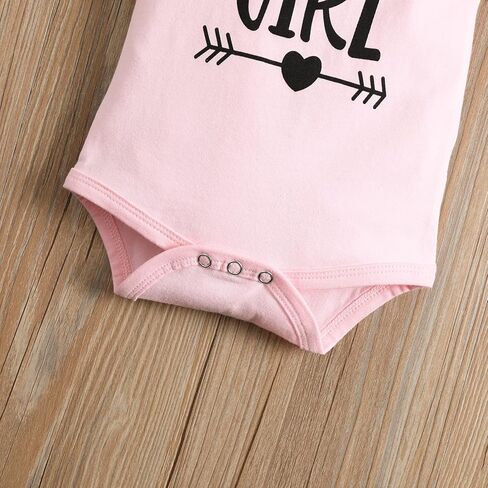 Kislio Newborn Baby Camouflage Outfit Daddys Girl Ruffle Romper Camo Pants Headband Set in Kuwait