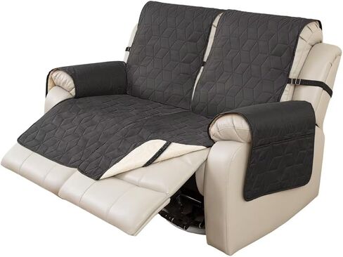 غطاء أريكة Victree غير قابل للانزلاق للأريكة، غطاء منزلق للأريكة مقاوم للماء، 3 وسائد لحماية أثاث الأريكة مع جيب وأشرطة مطاطية للحيوانات الأليفة والأطفال والقطط والكلاب، 68 بوصة/أريكة، بيج in Kuwait