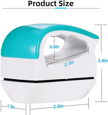 DaToo 2 Pieces Aquarium Magnetic Brush Glass Fish Tank Algae Scrapers Glass Cleaner Floating Scrubber Aquarium Clean Brush (Size M) in Saudi Arabia