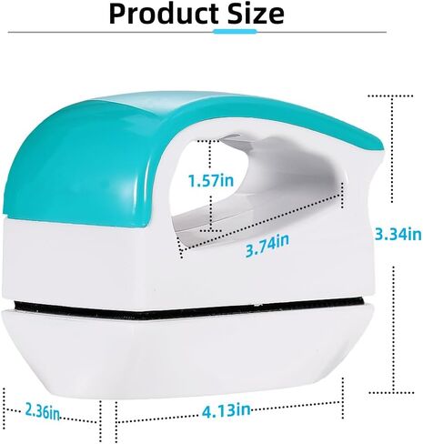 DaToo 2 Pieces Aquarium Magnetic Brush Glass Fish Tank Algae Scrapers Glass Cleaner Floating Scrubber Aquarium Clean Brush (Size M) in Saudi Arabia