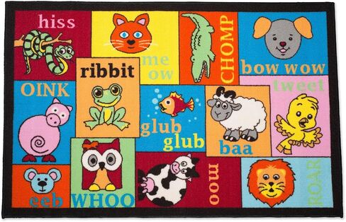 DII Playmat Play Rug Educational Area Rug for Kids, Babt, Toddler, 40x60, Perfect Carpet for Children Bedroom, Playroom, Nursery Room, and Game Room-Numbers in Saudi Arabia