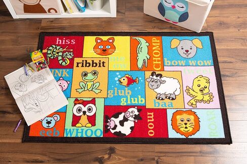 DII Playmat Play Rug Educational Area Rug for Kids, Babt, Toddler, 40x60, Perfect Carpet for Children Bedroom, Playroom, Nursery Room, and Game Room-Numbers in Saudi Arabia